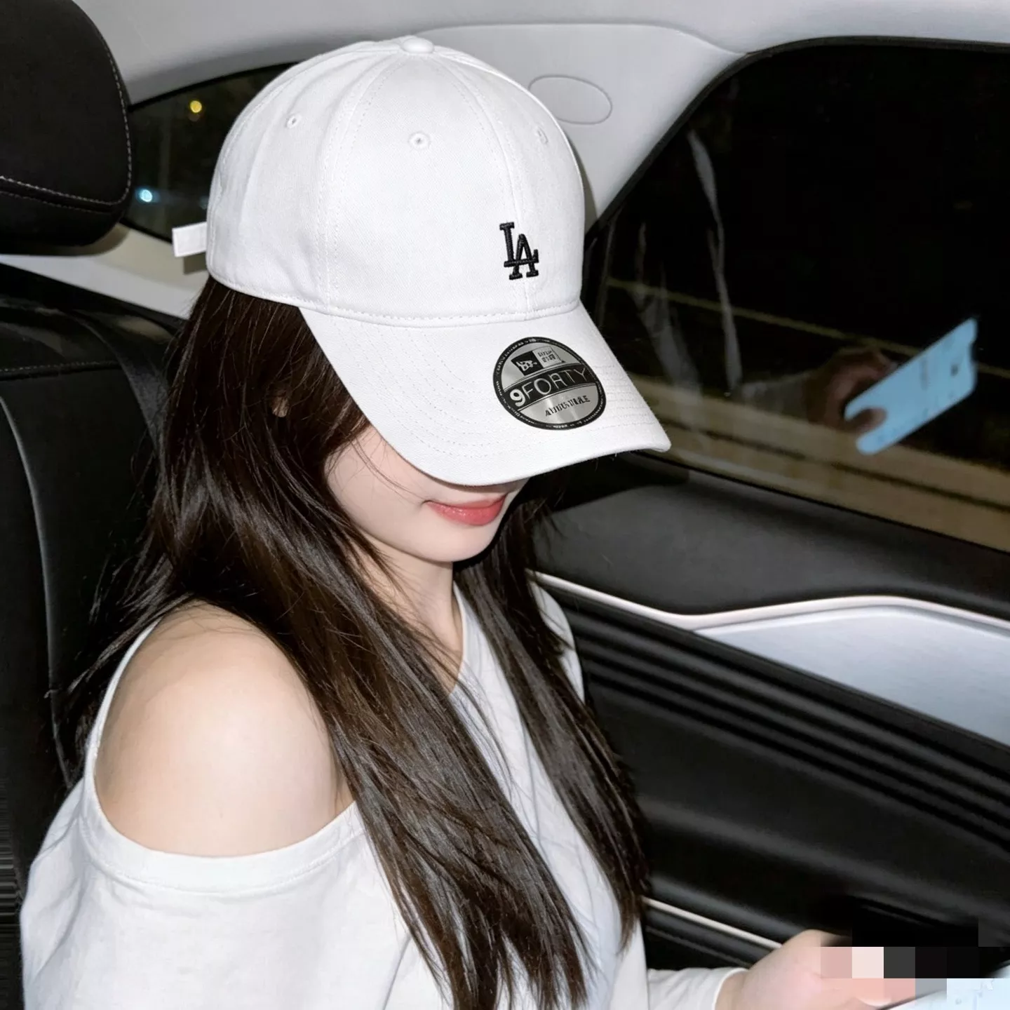 엠엘비 자수 로고 조절식 코튼 볼캡 상세 이미지 8