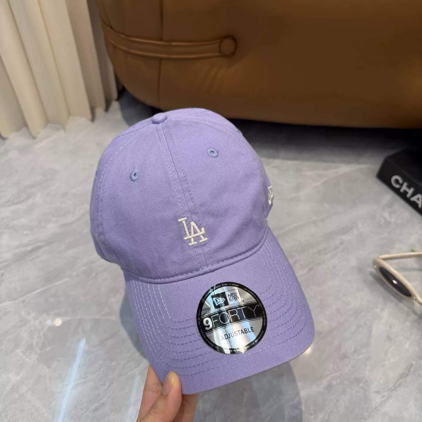 엠엘비 자수 로고 조절형 커플 볼캡 상세 이미지 4