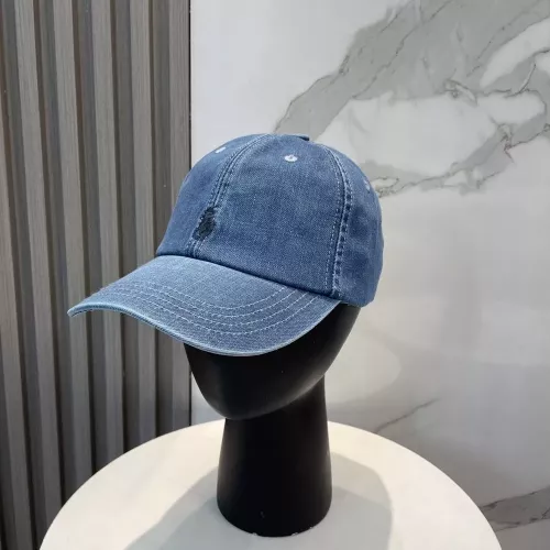 랄프로렌 클래식 자수 데님 베이스볼캡