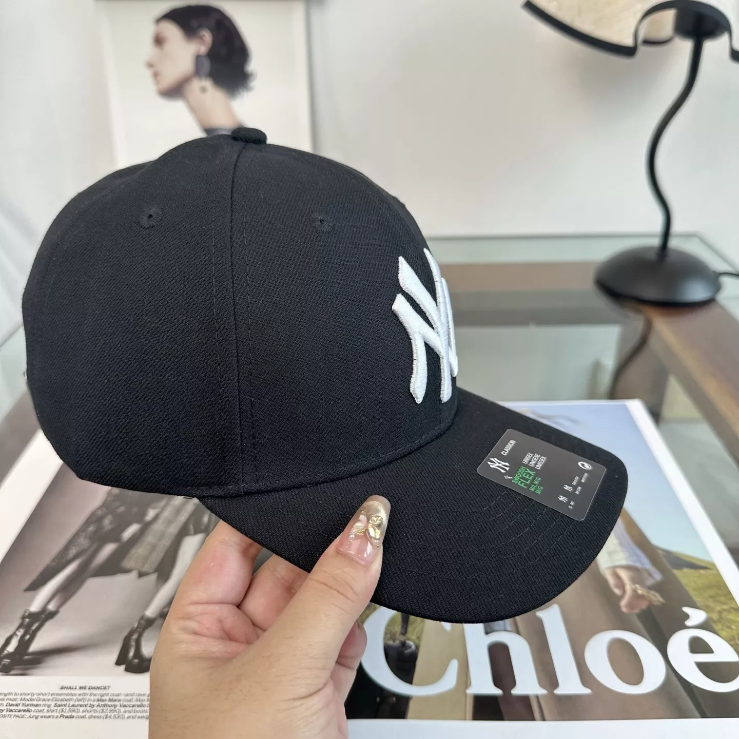 엠엘비 자수 로고 조절식 볼캡 상세 이미지 6