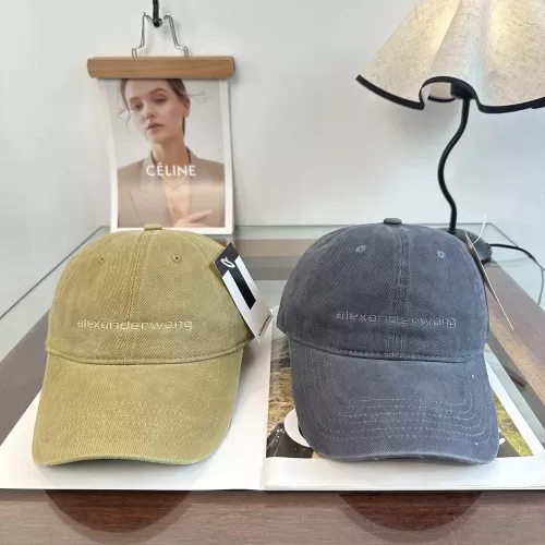 알렉산더왕 심플 캐주얼 자수 로고 볼캡