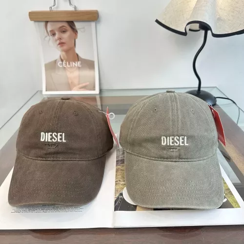 디젤 로고 자수 캐주얼 볼캡