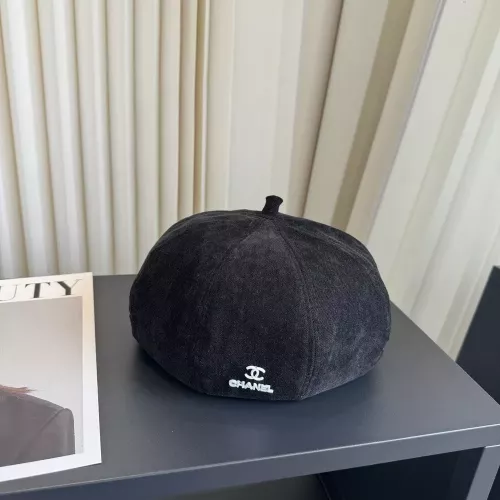샤넬 클래식 심플 로고 베레모