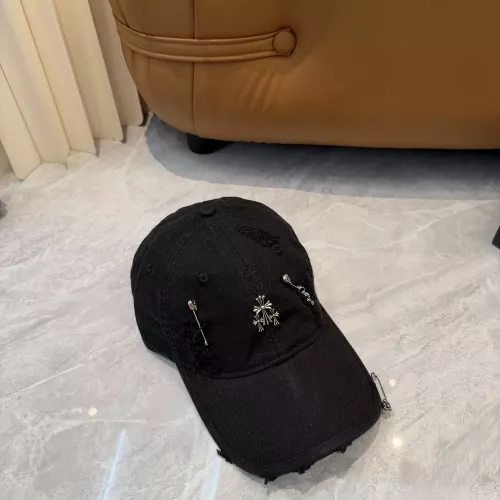 크롬하츠 십자가 장식 중성 볼캡