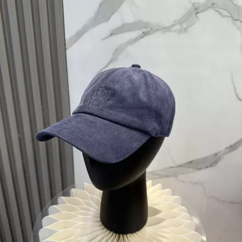 브루넬로쿠치넬리 코듀로이 로고 베이스볼캡