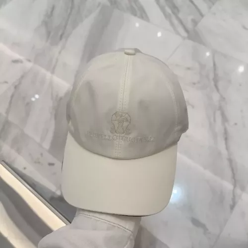 브루넬로쿠치넬리 자수 로고 심플 디자인 볼캡