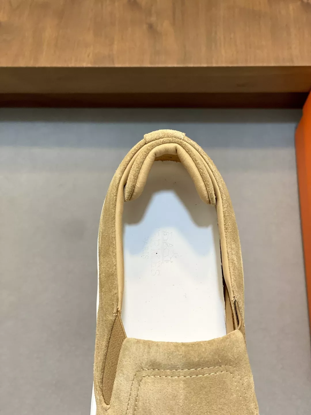 에르메스 키디 데님 카프스킨 슬립온 스니커즈 상세 이미지 7