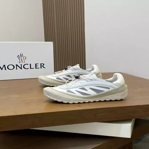 몽클레어 메쉬 네오프렌 배색 레이스업 로우탑 운동화