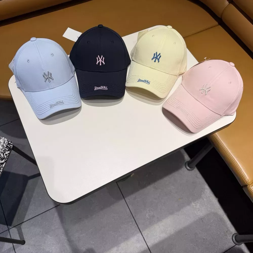 엠엘비 뉴욕 양키스 로고 자수 조절식 볼캡