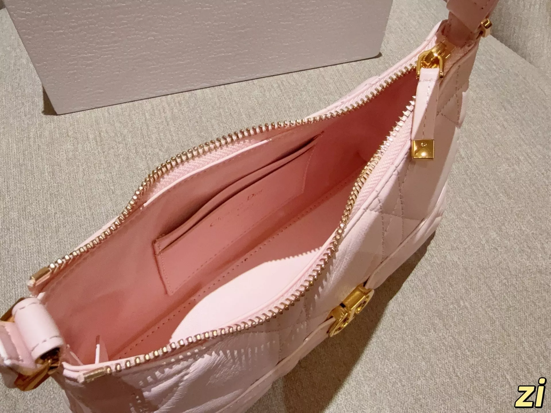 디올 오블리크 카나쥬 CD 호보 바게트백 상세 이미지 18