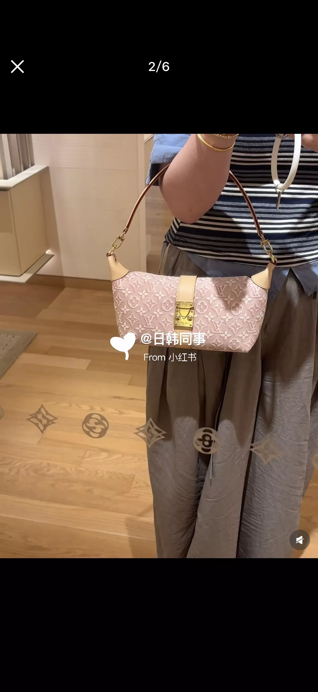 루이비통 포쉐트 미아 엠보 자수 언더암 숄더백 상세 이미지 20