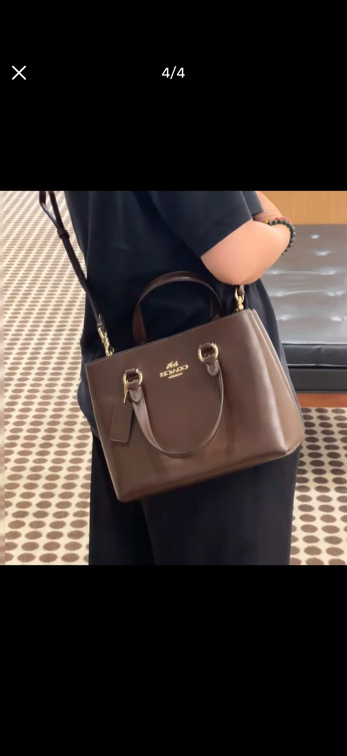 코치 스테이션 캐리올 투웨이 토트백 상세 이미지 21
