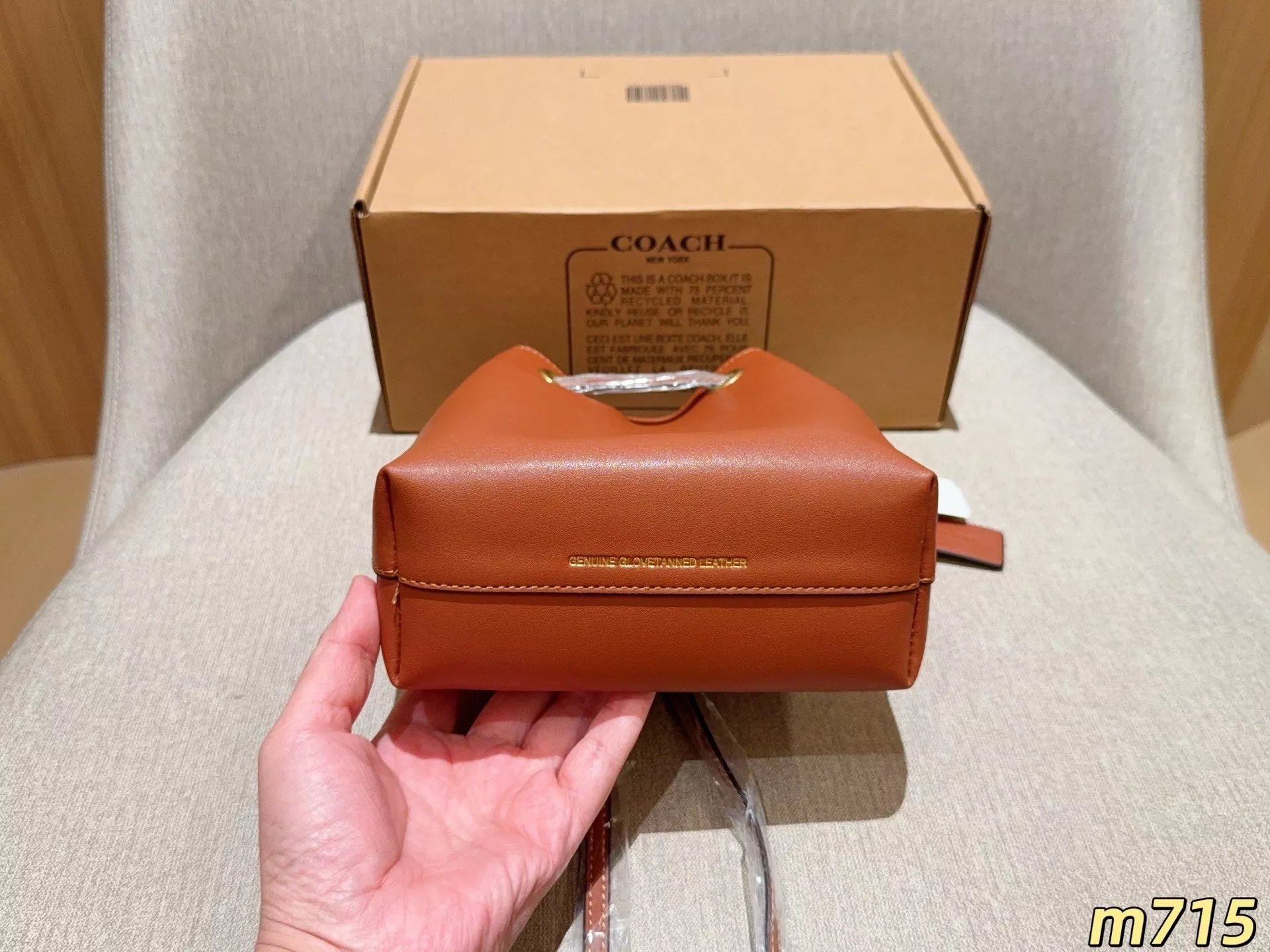 코치 제이드 미니 복주머니 버킷백 상세 이미지 15