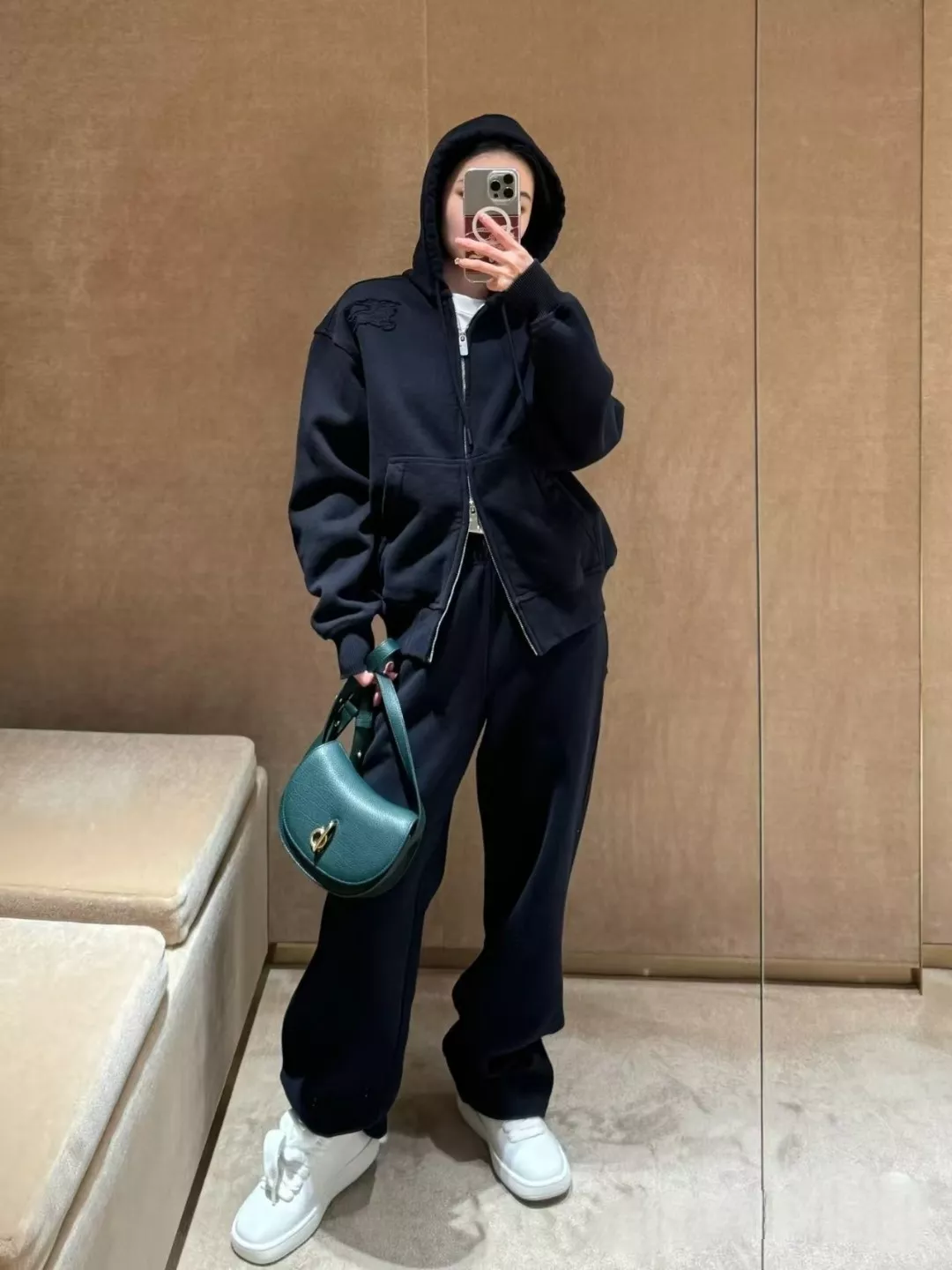 버버리 전마 패치 투웨이 지퍼 코튼 후드 재킷 상세 이미지 22