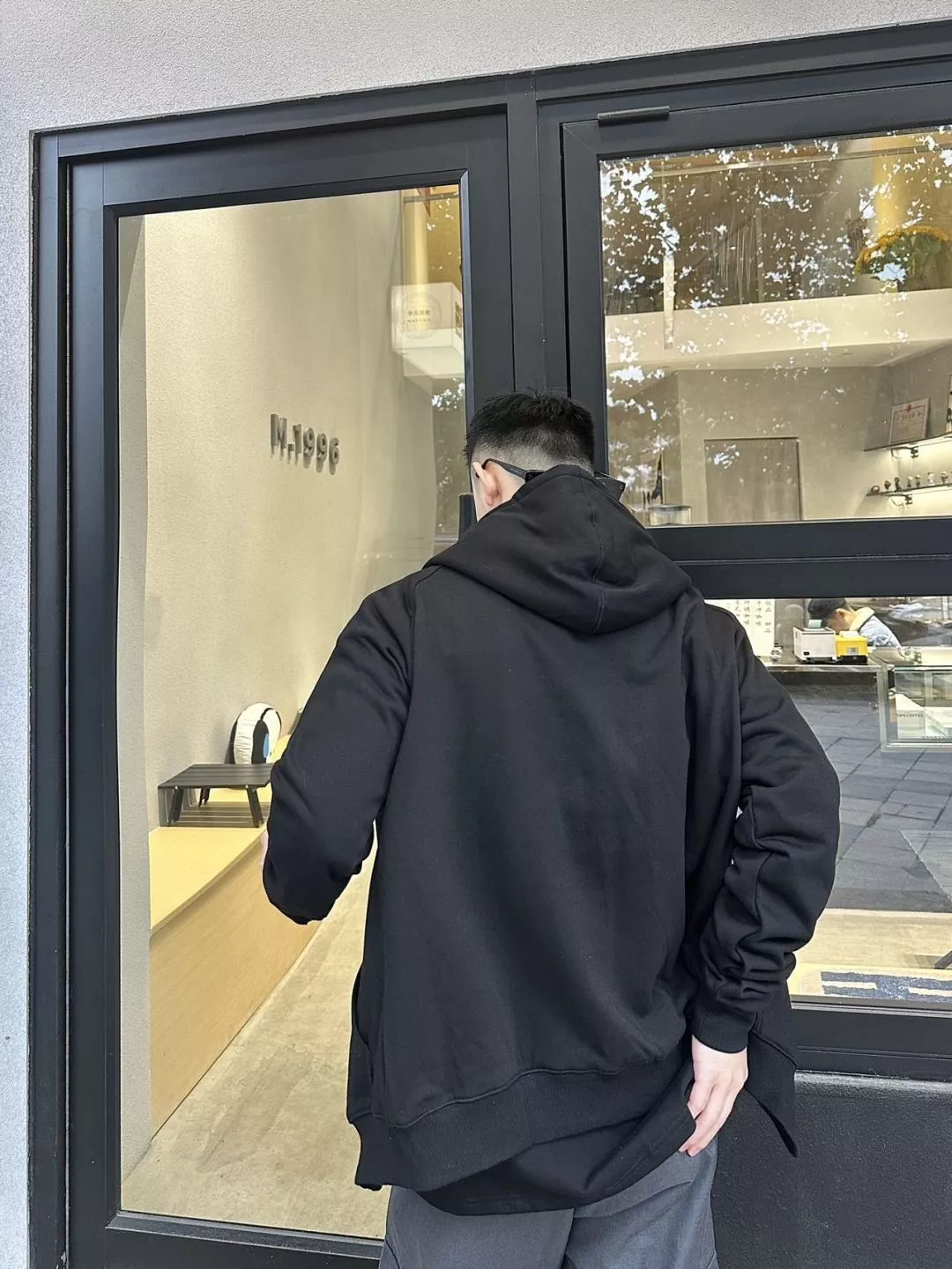 버버리 체크 후드 자수 디테일 지퍼 후드 재킷 상세 이미지 17