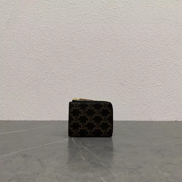셀린느 모노그램 브라운 카드 지갑