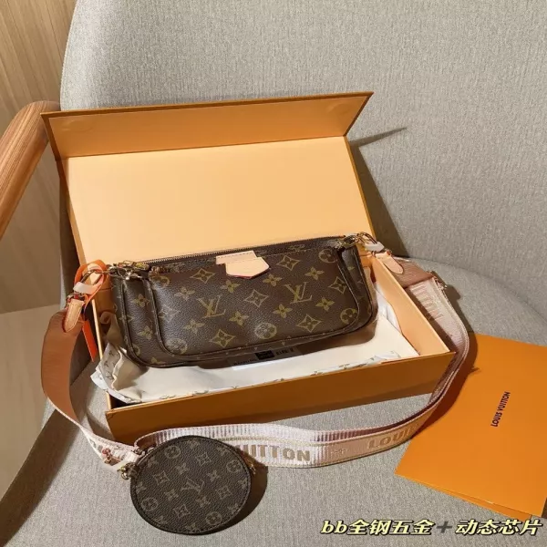 루이비통 모노그램 다기능 오거나이저 바게트백