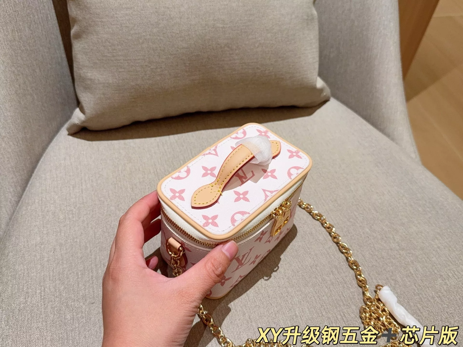 루이비통 모노그램 나이스 나노 미니 화장 파우치 상세 이미지 16