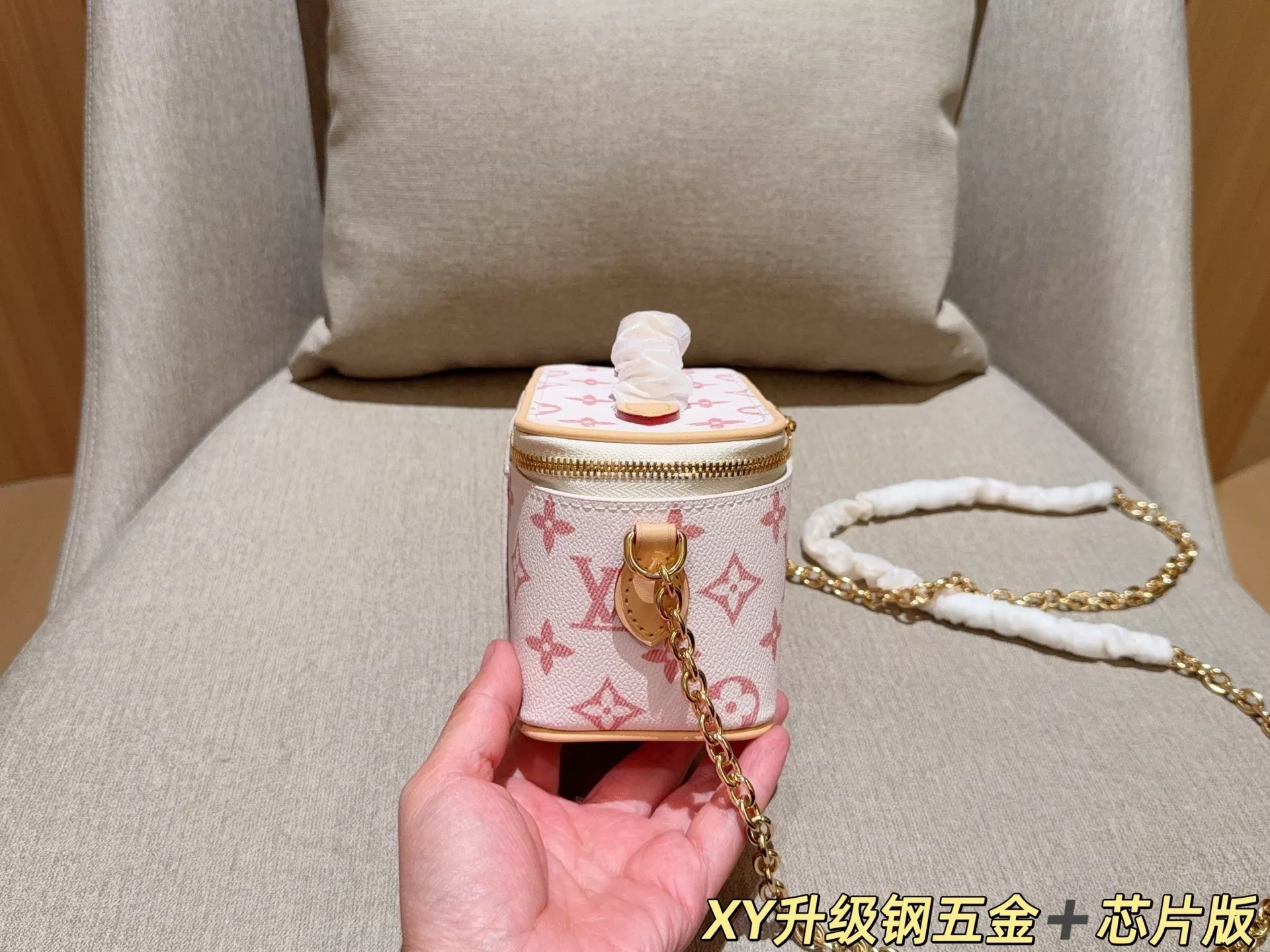 루이비통 모노그램 나이스 나노 미니 화장 파우치 상세 이미지 14
