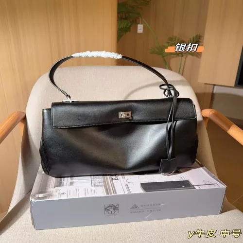 발렌시아가 로데오 미디엄 레더 토트백