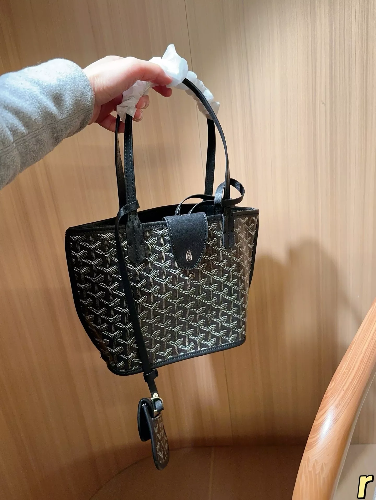 고야드 미니 앙주 패턴 토트백 상세 이미지 2