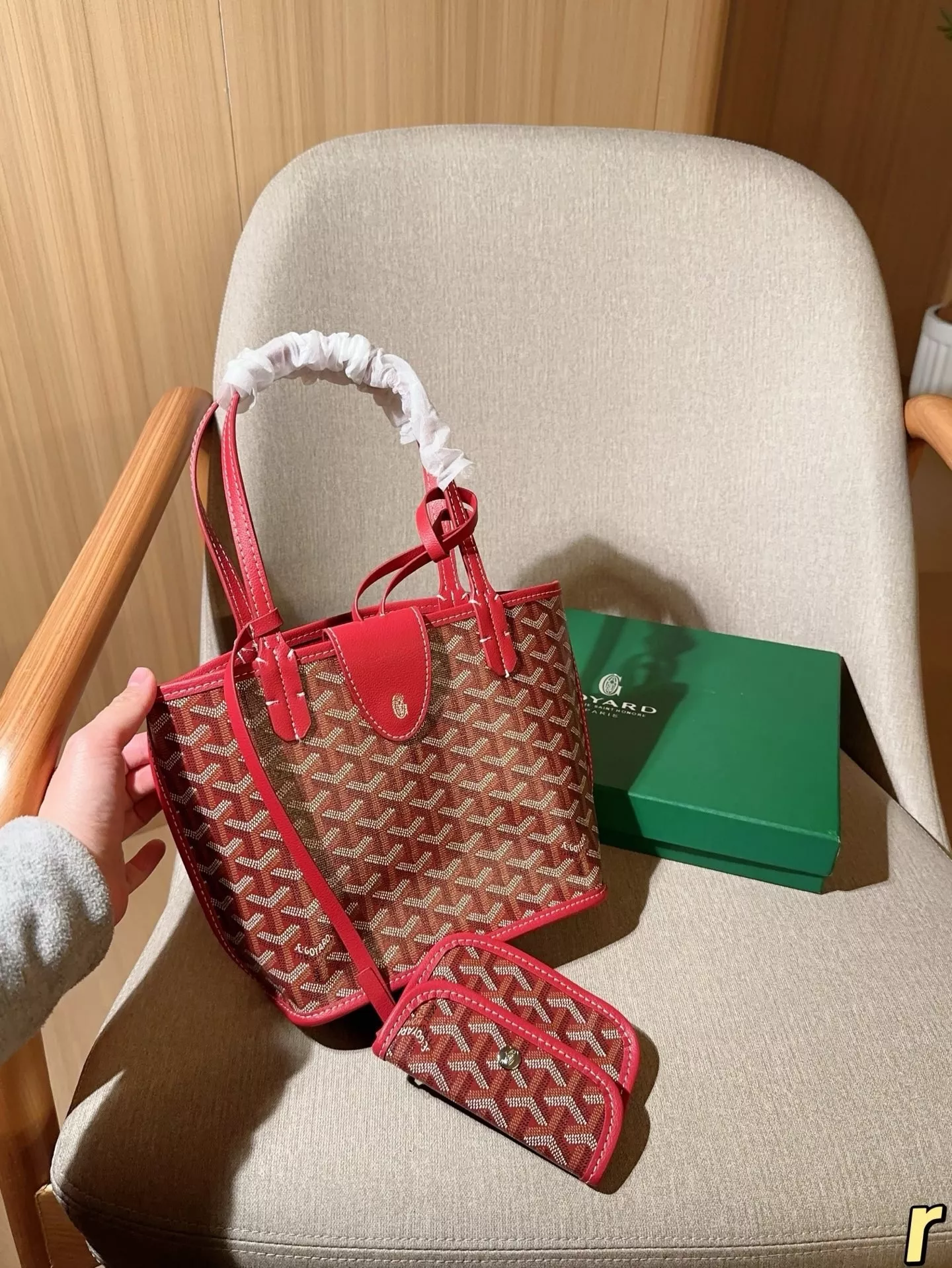 고야드 미니 앙주 패턴 토트백 상세 이미지 17