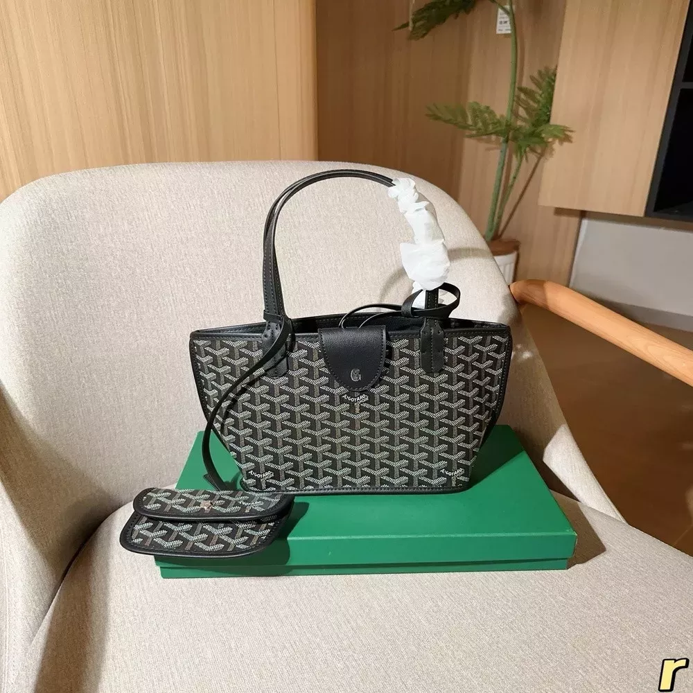 고야드 미니 앙주 패턴 토트백