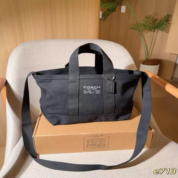 코치 캔버스 투웨이 토트백