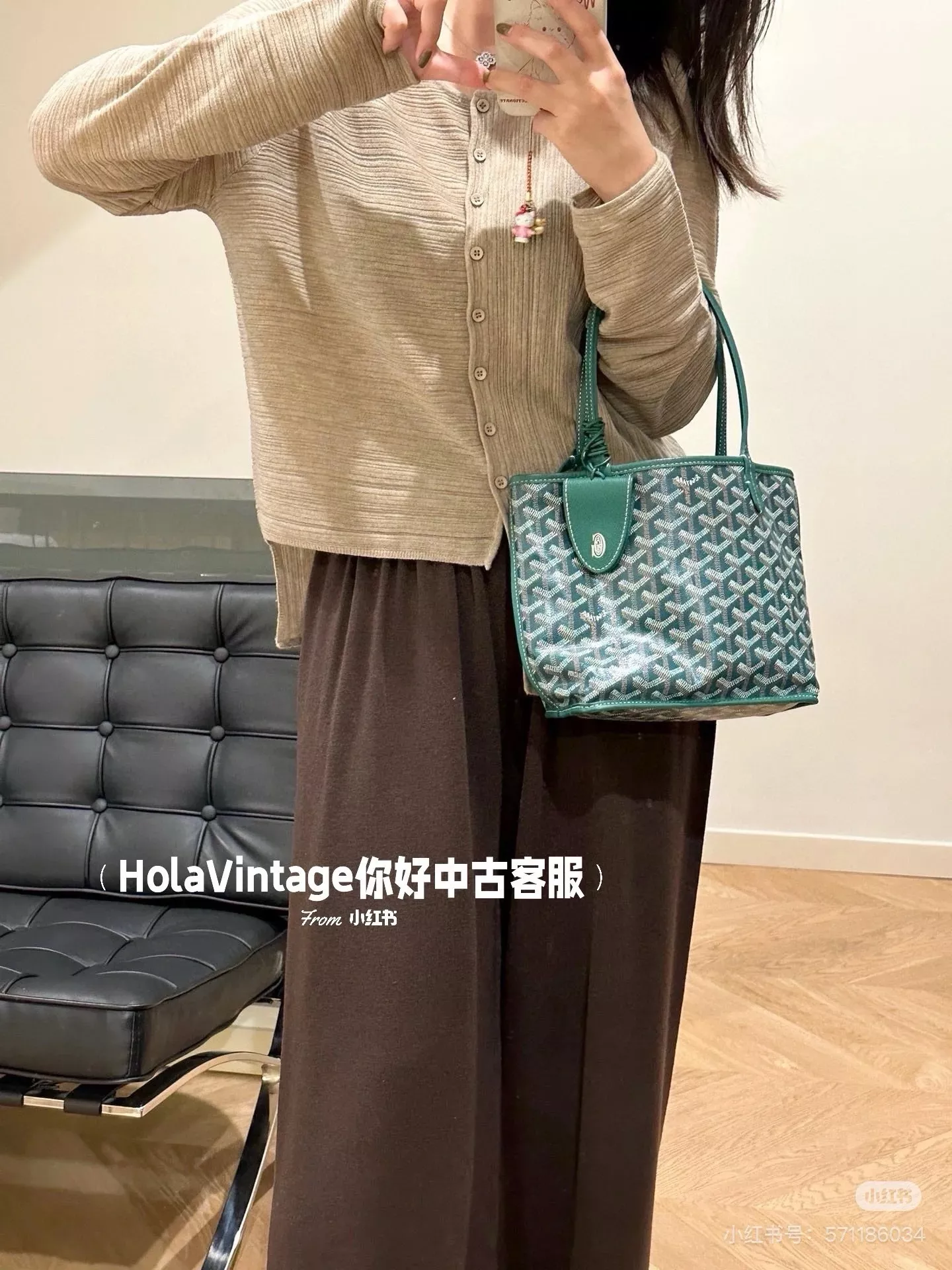 고야드 미니 앙주 패턴 토트백 상세 이미지 33
