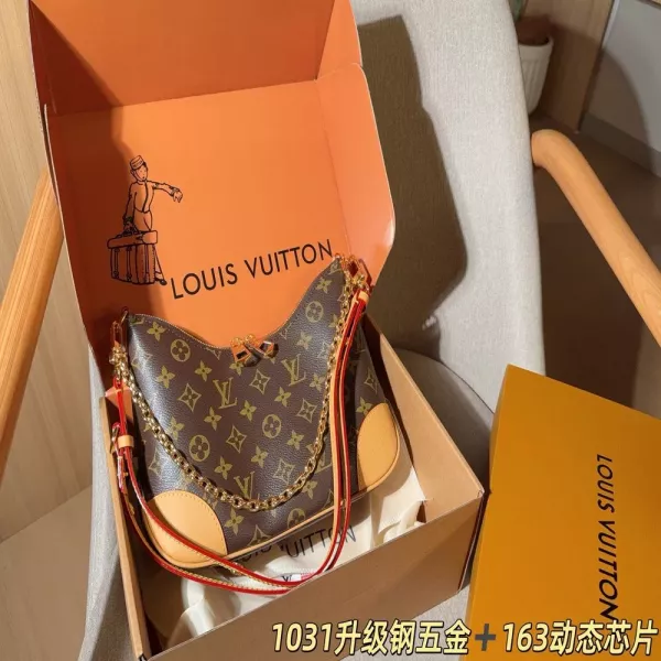 루이비통 불로뉴 모노그램 숄더 호보백