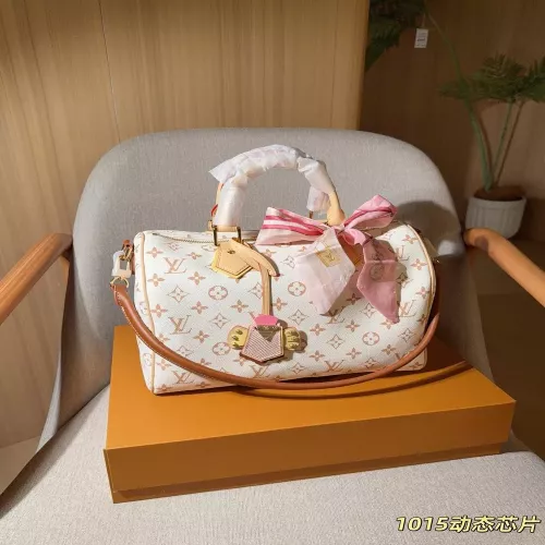 루이비통 스피디 30 사구색 모노그램 필로우 보스턴백