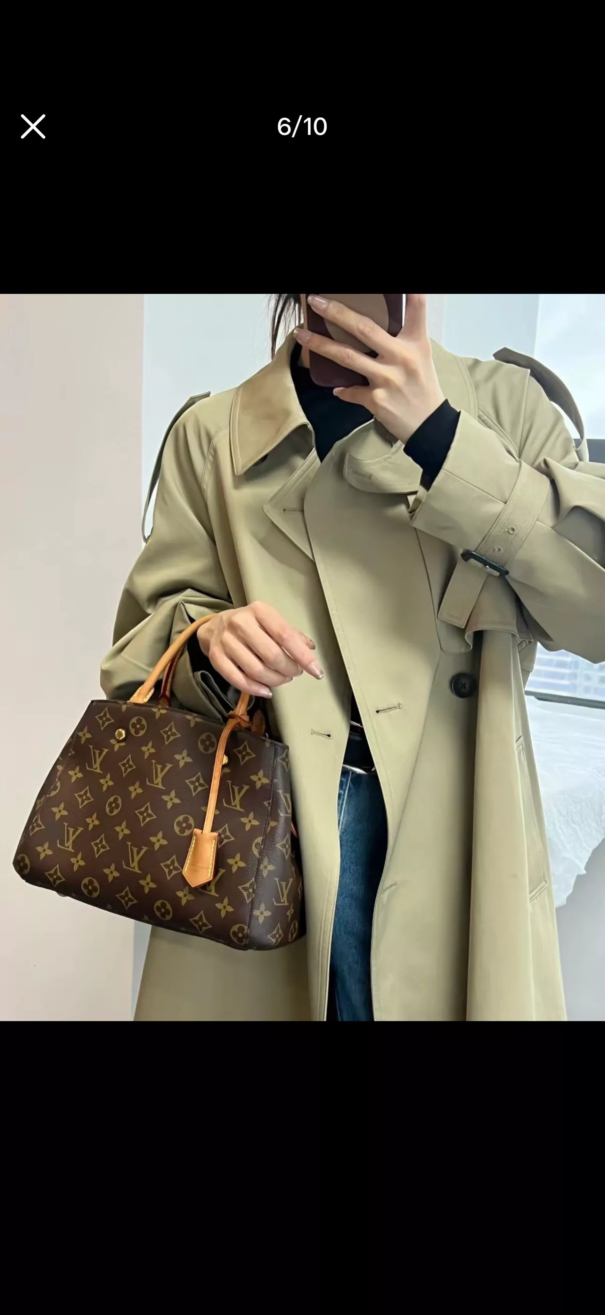 루이비통 몽테뉴 BB 모노그램 대형 토트백 상세 이미지 19