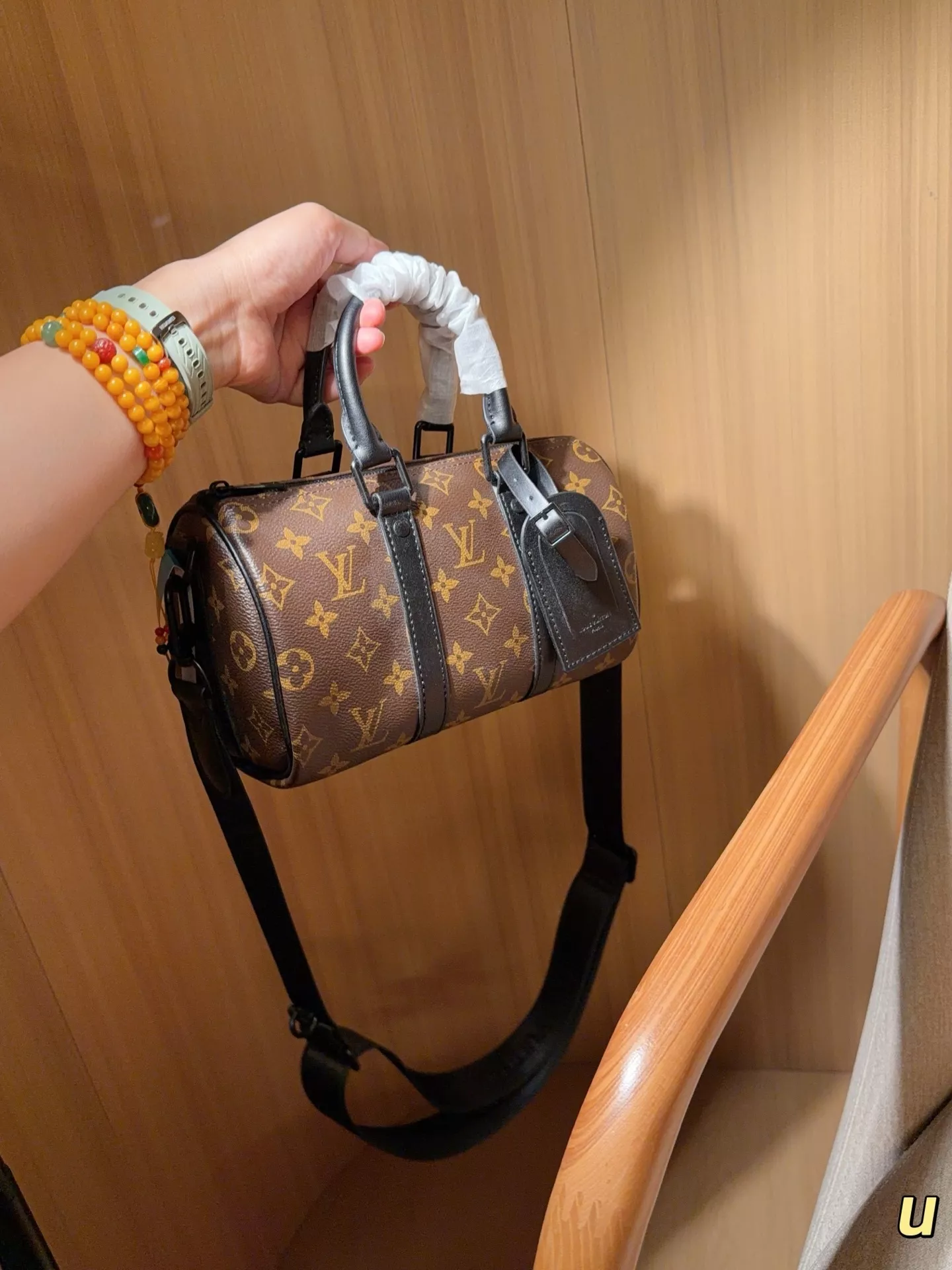 루이비통 모노그램 키폴 25 스트랩 보스턴백 상세 이미지 3