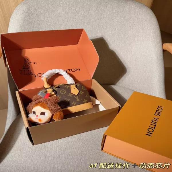 루이비통 나노 알마 미니 쉘 토트백
