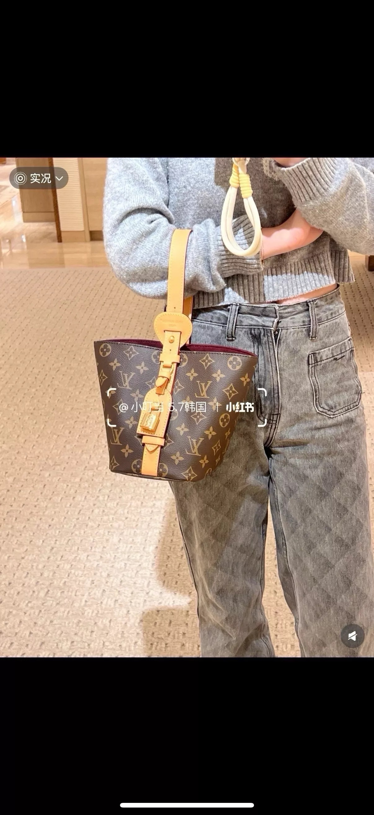 루이비통 올 인 BB 모노그램 버킷백 상세 이미지 10