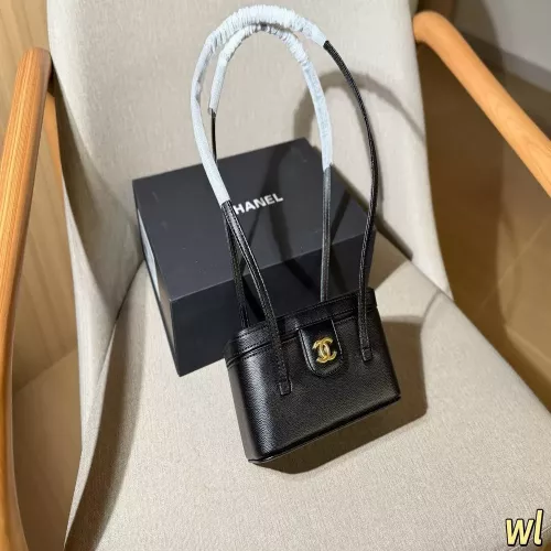 샤넬 프레피 코코 롱핸들 박스형 화장품 숄더백