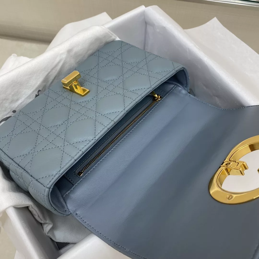 디올 카로 까나쥬 퀼팅 CD 체인 숄더백 상세 이미지 7