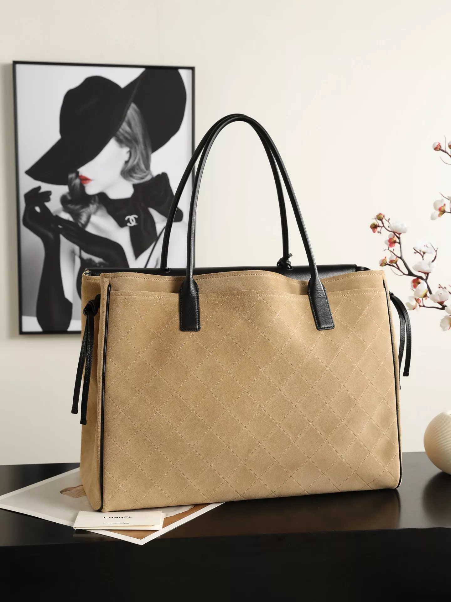 샤넬 26S 제니 라지 리치그레인 카프스킨 토트백 상세 이미지 3