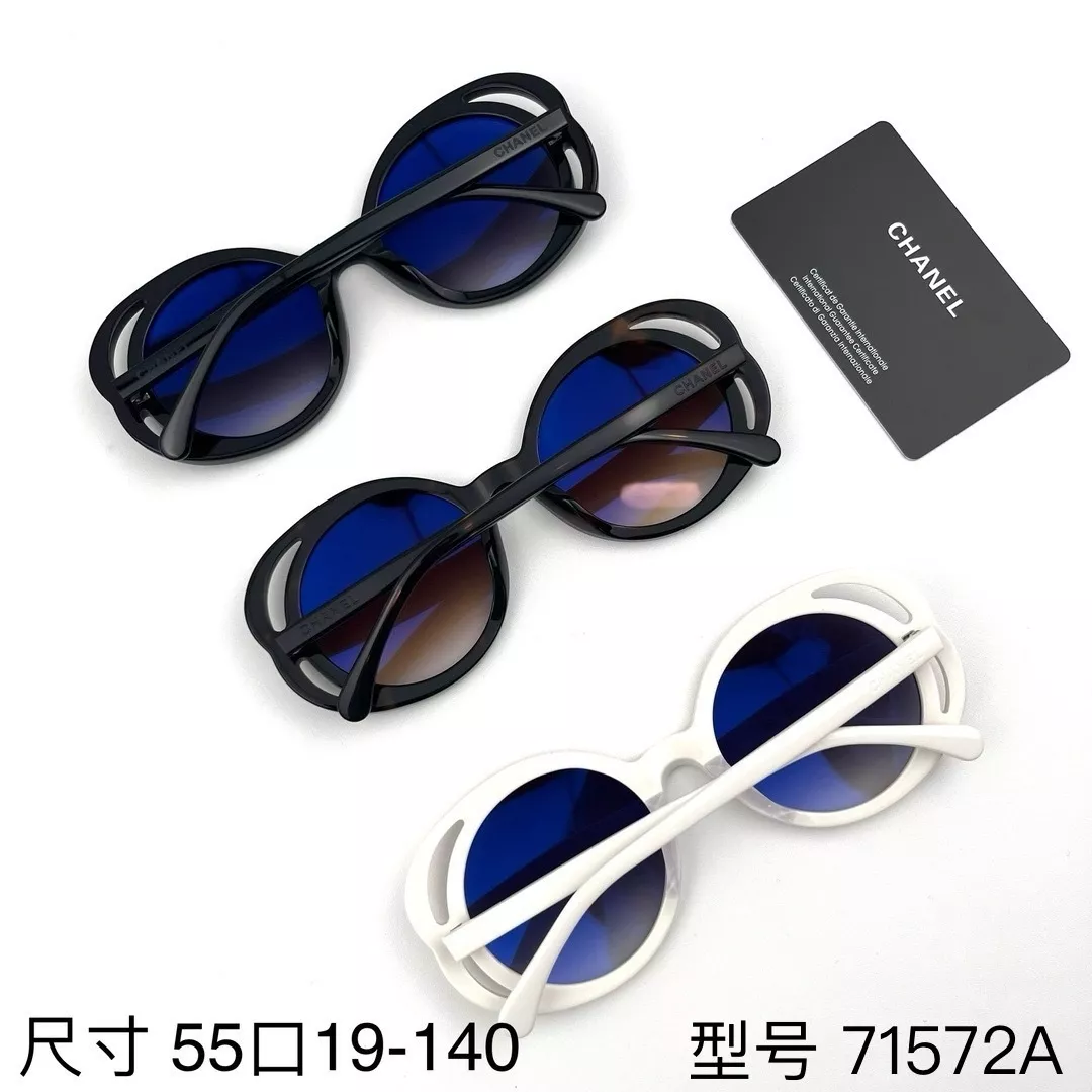 샤넬 까멜리아 더블 C 오픈워크 나일론 선글라스 상세 이미지 2