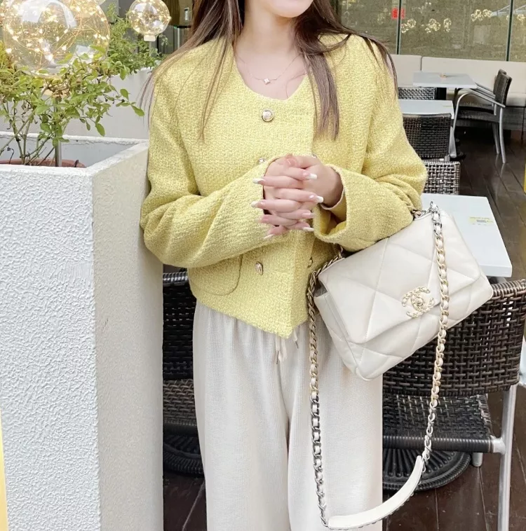 샤넬 클래식 19 빅퀼팅 체인 숄더백 상세 이미지 12
