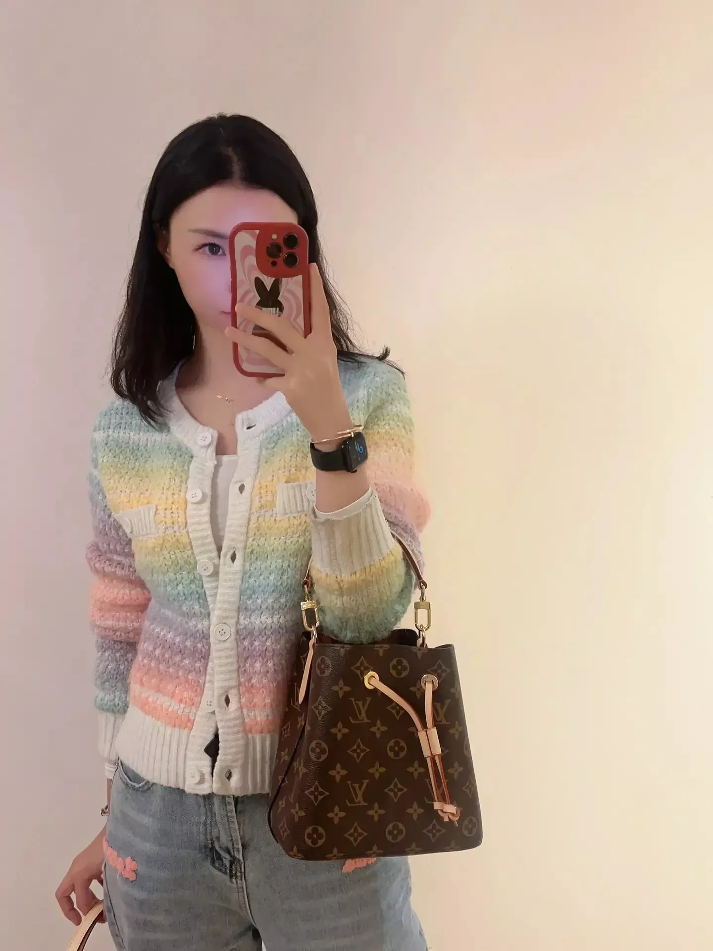 루이비통 네오노에 BB 모노그램 버킷백 상세 이미지 46