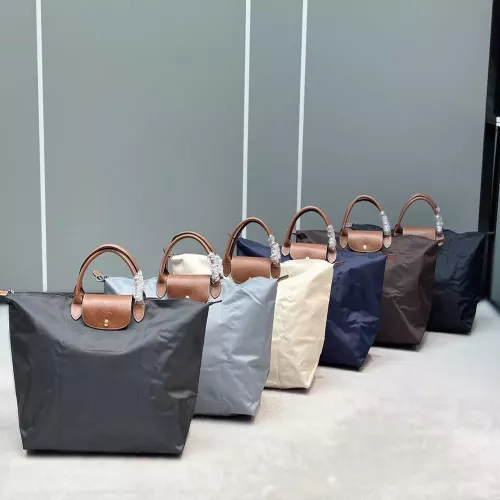롱샴 르 플리아쥬 오리지널 폴더블 나일론 토트백