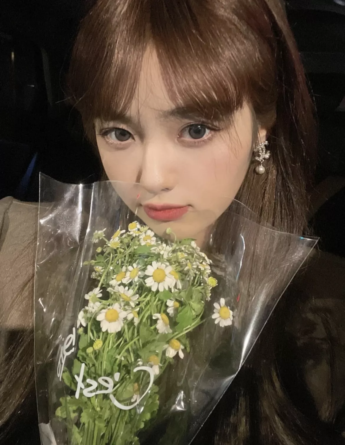 샤넬 진주 드롭 CC 크리스탈 이어링 상세 이미지 12