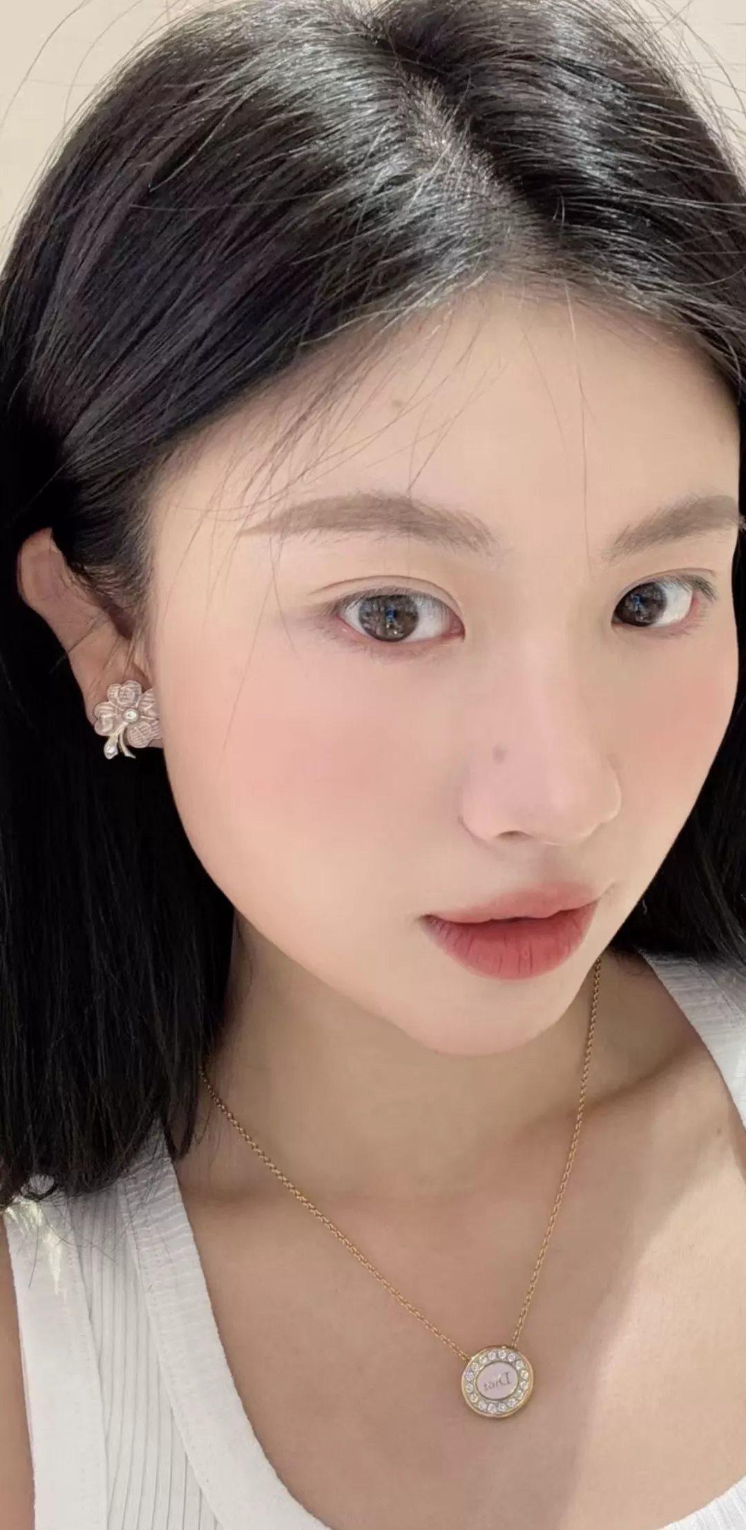 디올 핑크 네잎클로버 귀걸이 상세 이미지 11
