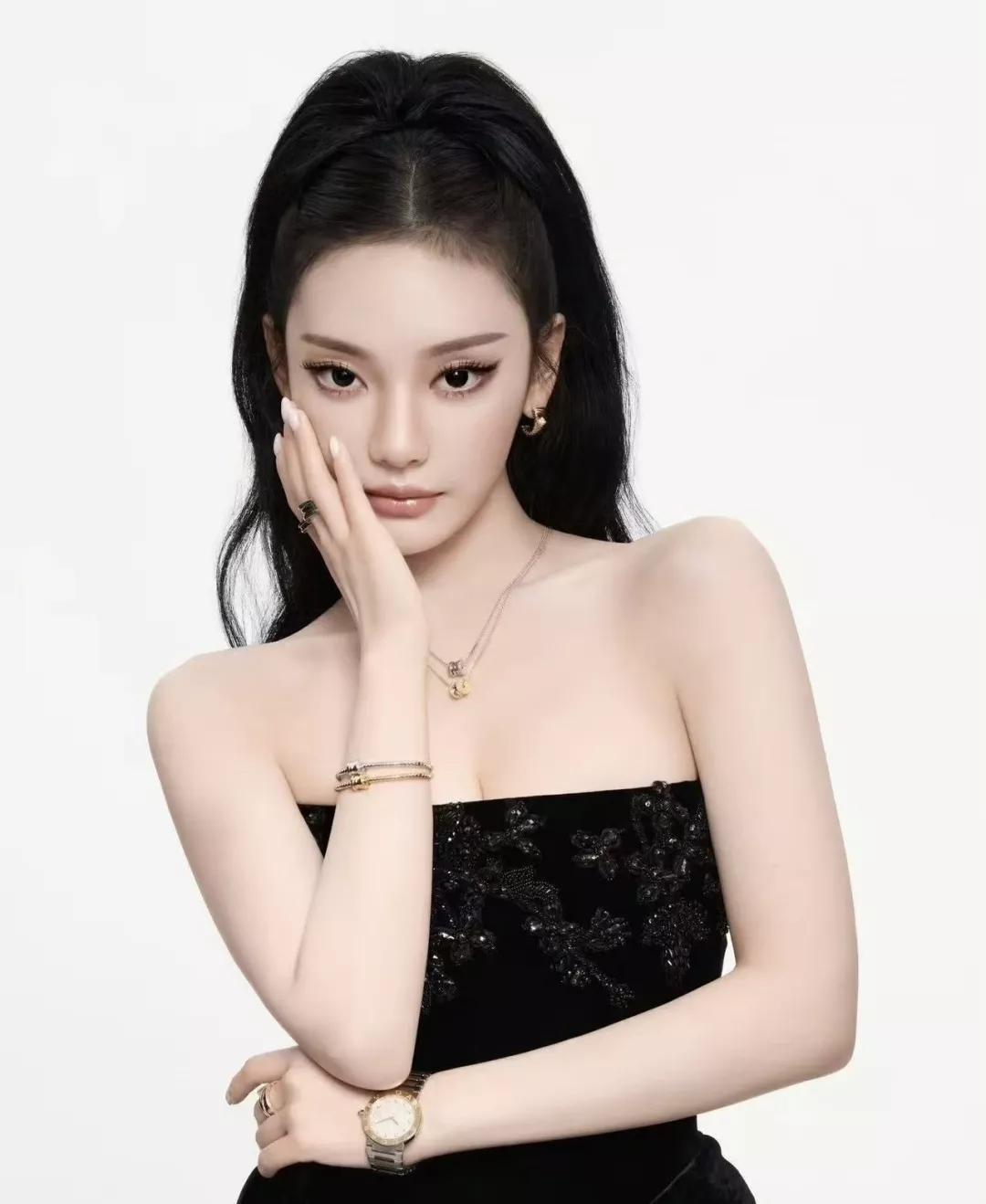 불가리 미니 핑크 블루 스톤 스파이럴 펜던트 목걸이 상세 이미지 22