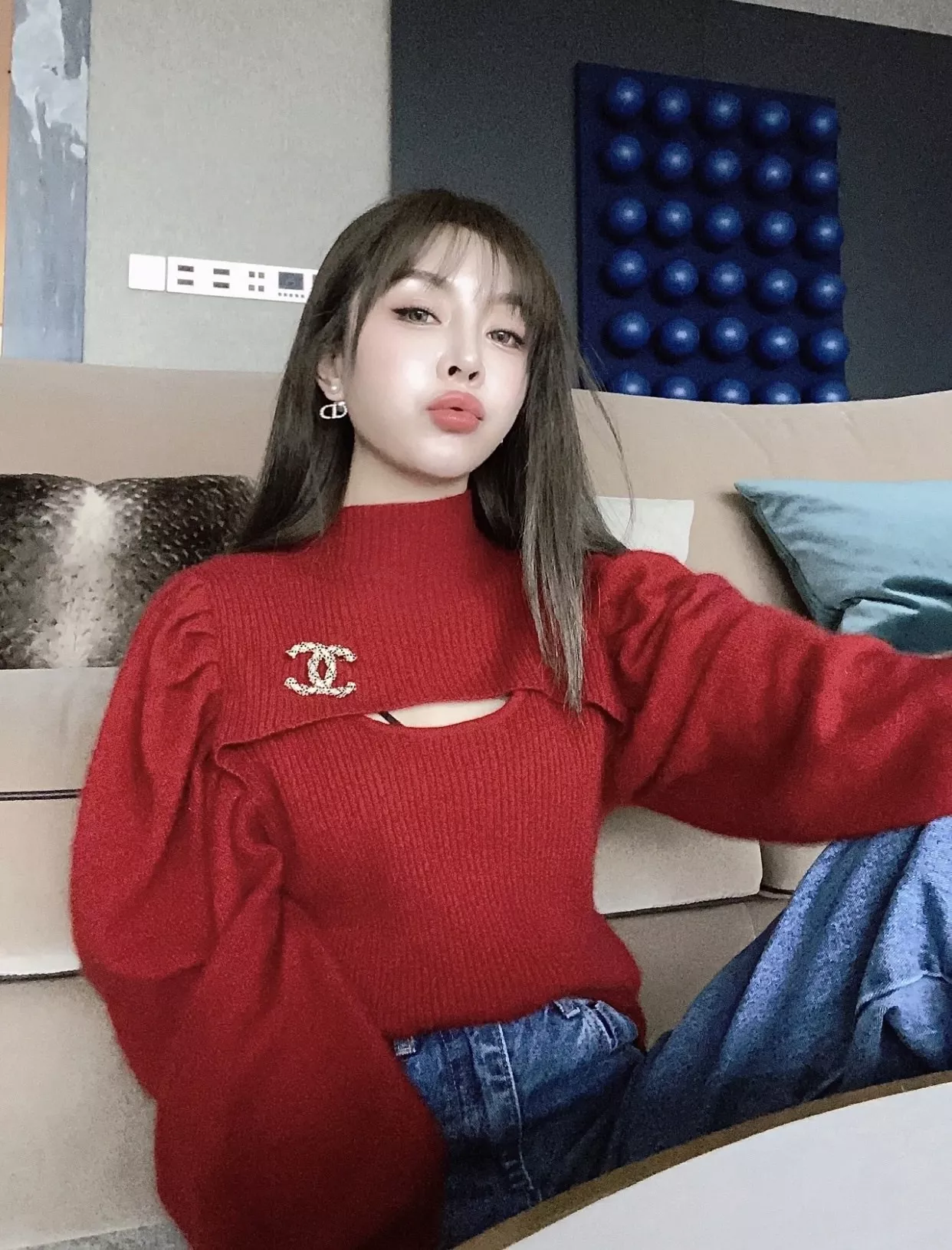 디올 진주 CD 장식 투웨이 귀걸이 상세 이미지 24