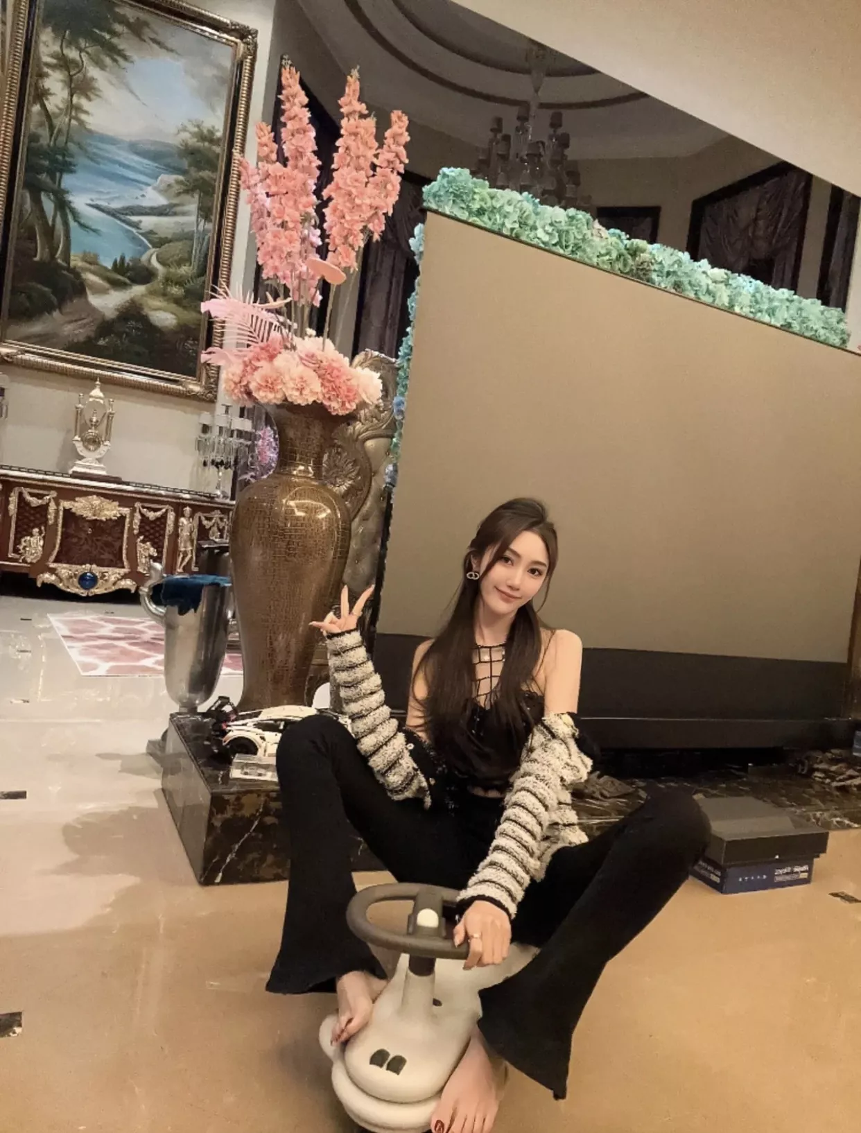 디올 진주 CD 장식 투웨이 귀걸이 상세 이미지 28
