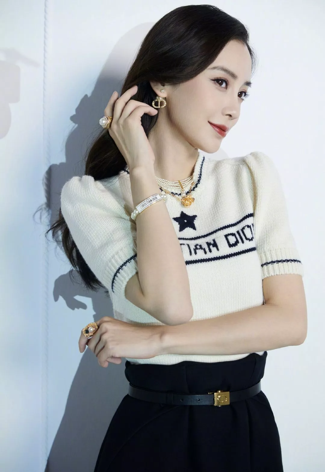 디올 진주 CD 장식 투웨이 귀걸이 상세 이미지 11