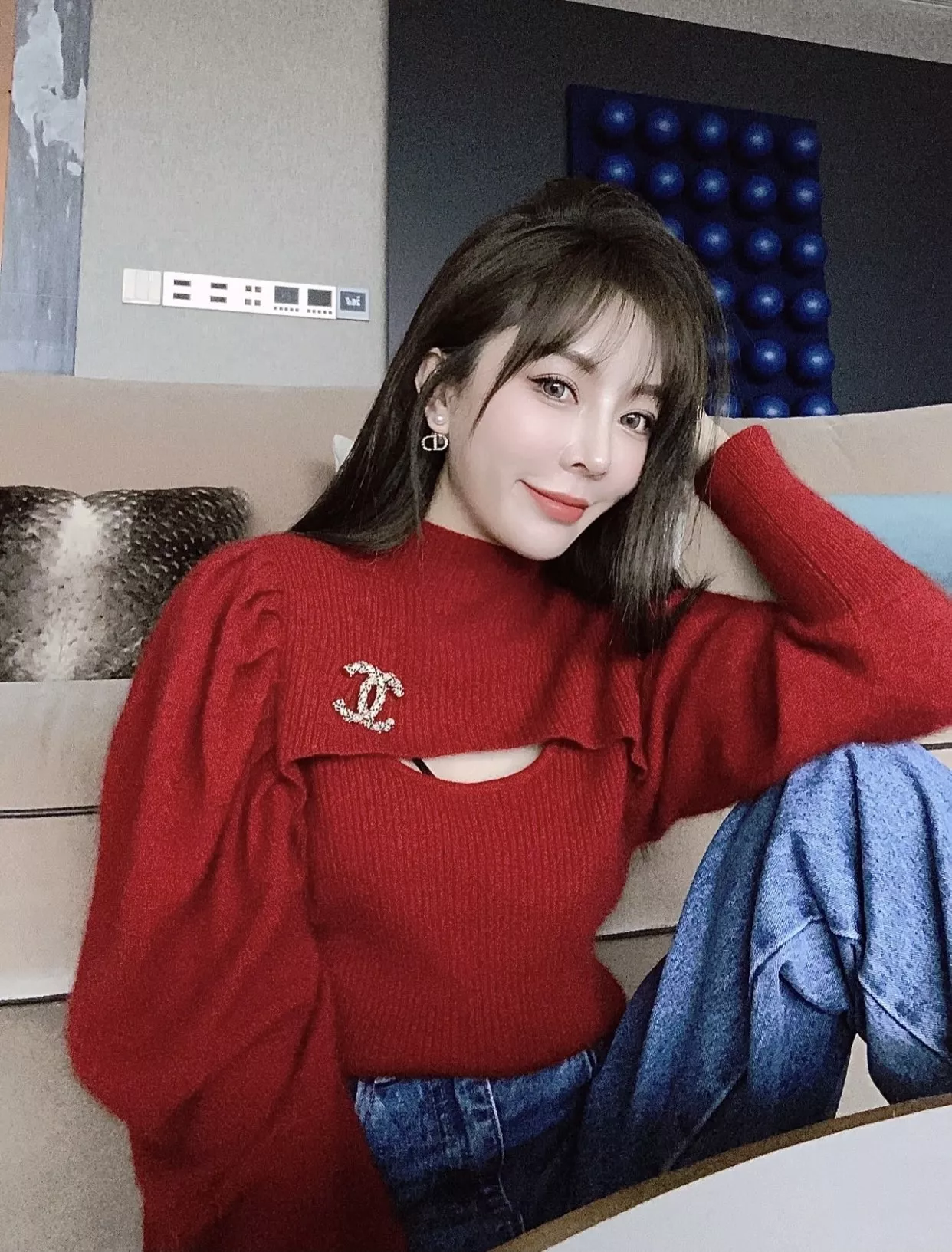 디올 진주 CD 장식 투웨이 귀걸이 상세 이미지 25