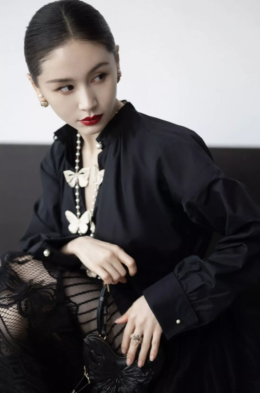디올 카나쥬 CD 황동 스터드 귀걸이 상세 이미지 11